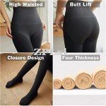Fleece Lined High Waist Leggings for Women