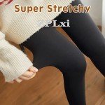 Fleece Lined High Waist Leggings for Women