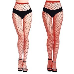 High Waist Fishnet Tights for Women - Sexy Style