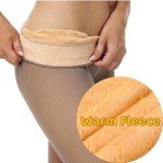 Warm Fleece-Lined High Waist Winter Tights