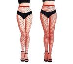High Waist Fishnet Tights for Women - Sexy Style