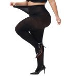 CACCICO Plus Size High Waist Tights for Women
