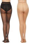 6 Pairs Ultra Thin High Waist Sheer Tights