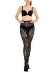 Patterned Fishnet Tights for Women - Style A