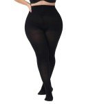 CACCICO Plus Size High Waist Tights for Women