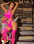 Sexy Neon Pink Fishnet Bodystocking for Women