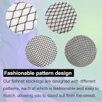 Plus Size Thigh High Fishnet Stockings (4 Pairs)