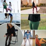 Plus Size Opaque Tights - High Waisted, Pink