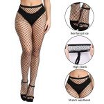 8 Pairs Women’s Thigh High Fishnet Stockings