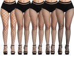 Amandir Women's Fishnet Lace Patterned Tights