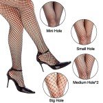 Amandir Women's Fishnet Lace Patterned Tights