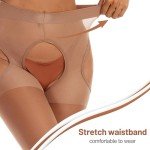 Yilanmy Women's Sheer Suspender Pantyhose Tights