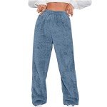 Women's Cozy Fuzzy Flannel Pajama Pants