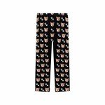 Custom Grey Paws Women's Soft Pajama Lounge Pants
