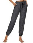 AKEWEI Women's Soft Jogger Pajama Pants with Pockets