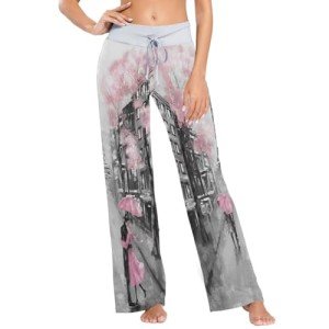 Parisian Vibes Women's Pajama Lounge Pants