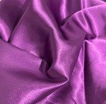 Silk Satin Capri Pajama Pants for Women - Purple