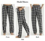 2 Pack Women's Soft Flannel Pajama Pants