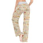 Ollabaky Women's Wide Leg Pajama Pants - Multi