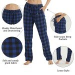 Women's Plaid Flannel Pajama Pants - 2 Pack