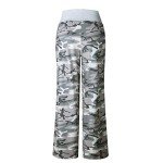 Women's American Flag Loungewear Pants in Light Camo