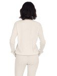 Ivory Women's Cashmere Ribbed Loungewear Set