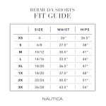 Nautica Women's Lightweight Cotton Sleep Shorts - Grey