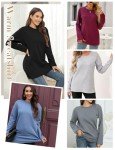 Oleda Women's Cozy Sherpa Pullover Sweatshirt