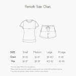 Light Blue Modal Pajama Set for Women