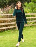 Velour Tracksuit Set for Women – Cozy & Casual