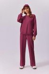 Hot Pink Women's 2-Piece Sweat Suit Set