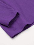 JUST MY SIZE Women's Plus Size Vneck Long Sleeve Tee, Violet Splendor, 5X