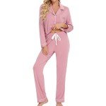 Women's 2-Piece Soft Pajama Set - Pink