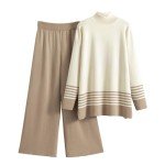 Cozy Women's 2-Piece Lounge Set with Sweater & Pants