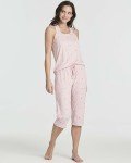 Women’s Pajama Set: Tank & Capri Pants
