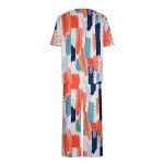 Cute Print Women's Short Sleeve Pajama Set