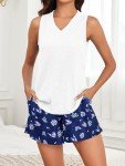 Famulily Women's Summer Two-Piece Cozy Loungewear Set