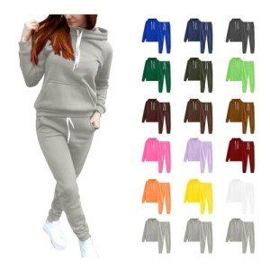 Cozy Plus Size 2-Piece Women's Sweatsuit Outfit