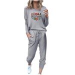 Purple 2-Piece Women's Pajama and Loungewear Set