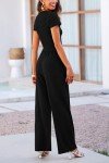 Summer Knit 2-Piece Women's Outfit Set - Black