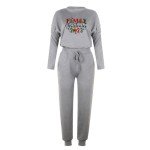 Purple 2-Piece Women's Pajama and Loungewear Set
