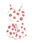 Cute 2-Piece Women's Tank Top and Shorts Set