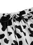 Adorable Women's 2-Piece Cow Pajama Set