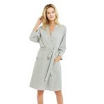 U2SKIIN Women’s 100% Cotton Lightweight Kimono Robe