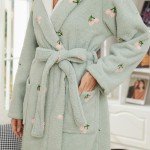Cozy Hooded Fleece Bathrobe for Women