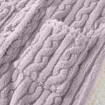 Cute Twist Button Robe - Soft and Cozy