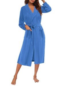 Ekouaer Soft Lightweight Kimono Robe with Pockets