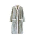 Cozy Fuzzy Winter Robe for Women with Pockets