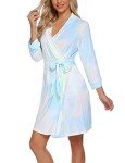 Lightweight Tie Dye Kimono Robe for Women
