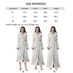 Cozy Beige Flannel Robe for Women